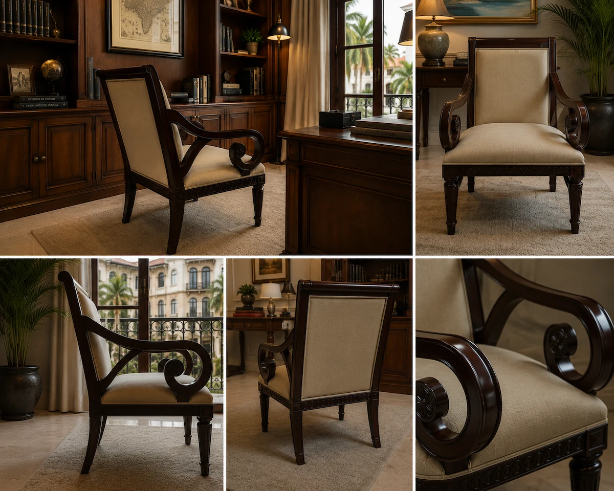 Sillón Clásico Señorial de Alta Gama – Cod 003 - Imagen 4