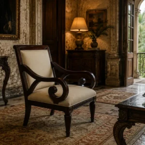 Sillón Clásico Señorial de Alta Gama – Cod 003