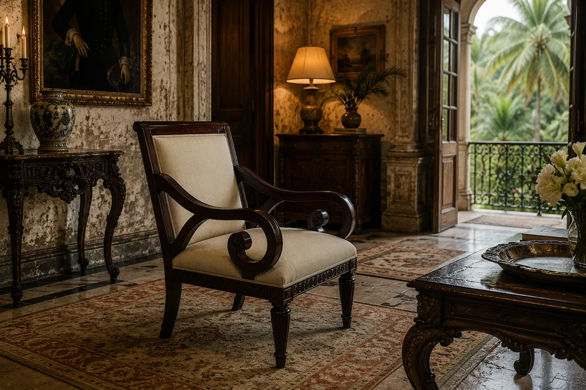 Sillón Clásico Señorial de Alta Gama – Cod 003